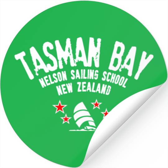 Tasman Bay Nelson sailing school Stickers