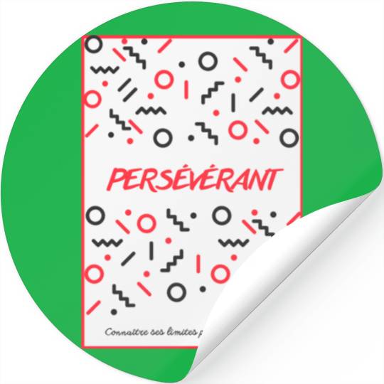 Noir et Blanc Fille Motivation Affiche Stickers