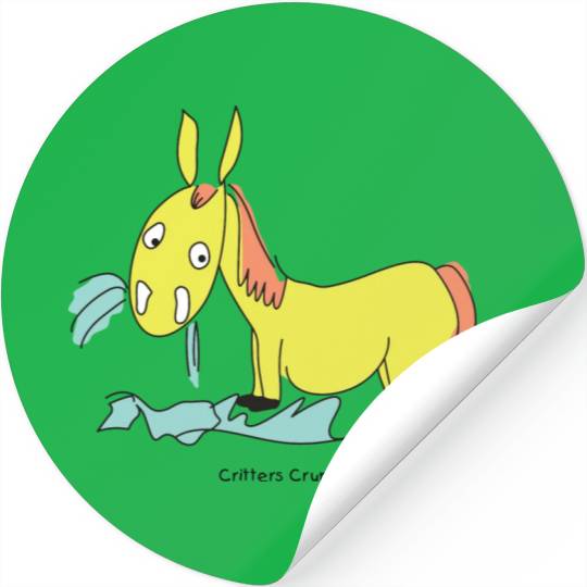 Critters Crunch Hoss Stickers