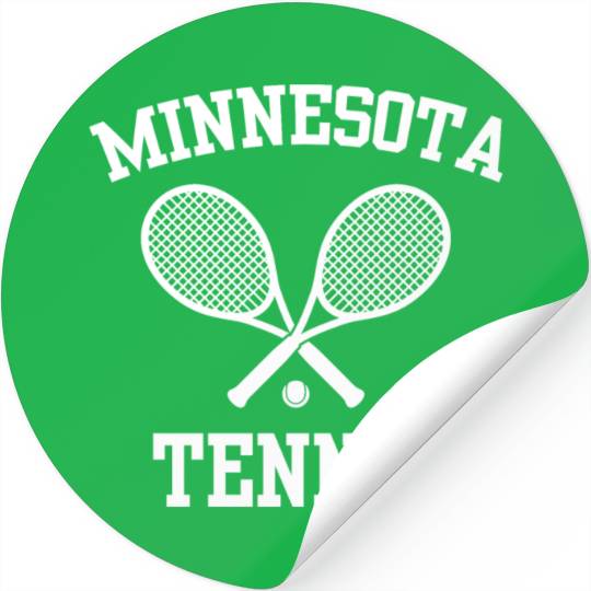 Vintage Minnesota Tennis Stickers