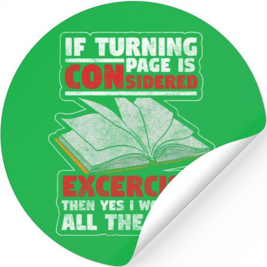 Bookworm Library Literature Back To School Stickers