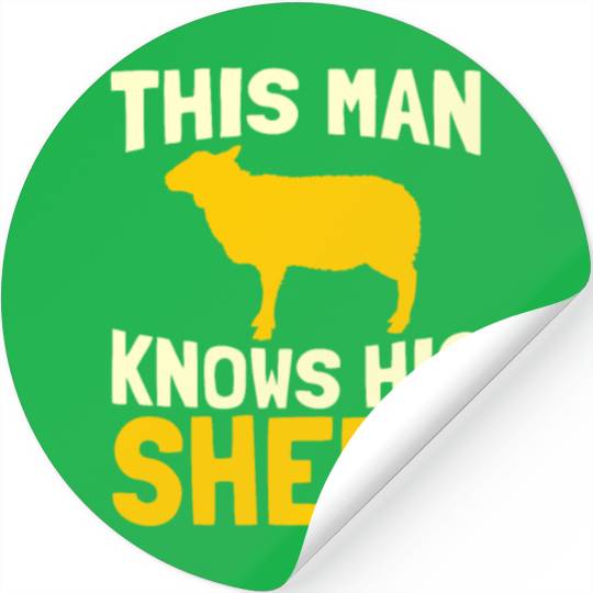Sheep Farming Lamb Farmer Stickers