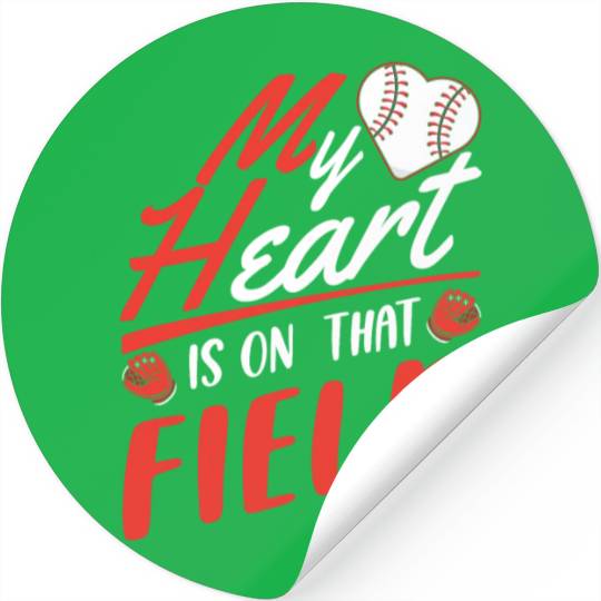 Baseball Mom Son Baseball Lover Stickers