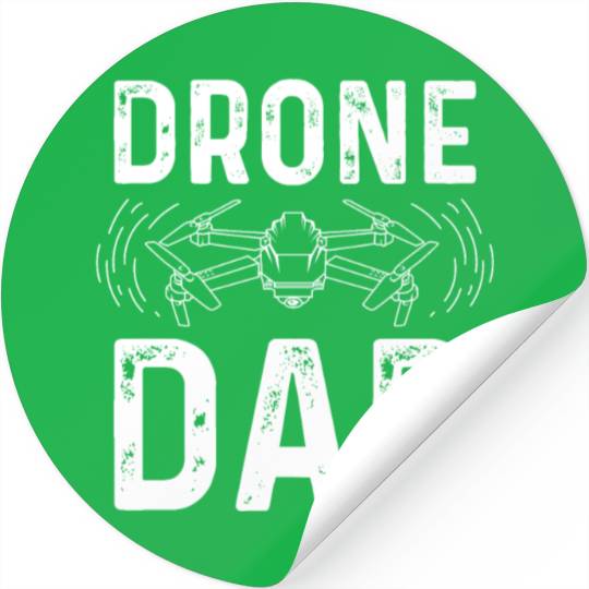 Drone Dad Computer Expert Gift Stickers