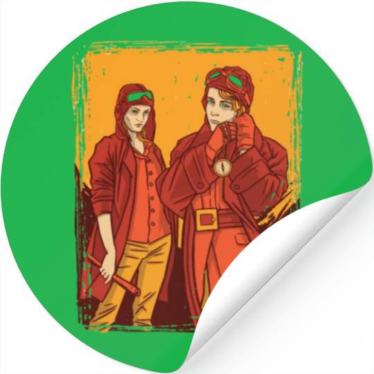 Pilots women art Pilots women art gift inspiration Stickers