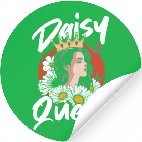 Daisy Garden Gardening Gardener Stickers