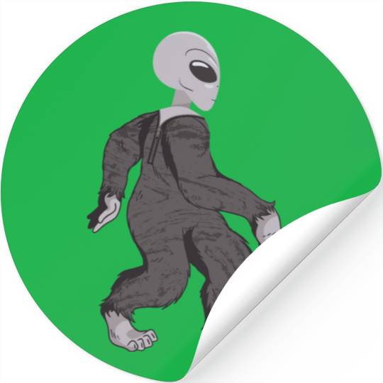 Disguised Alien Stickers