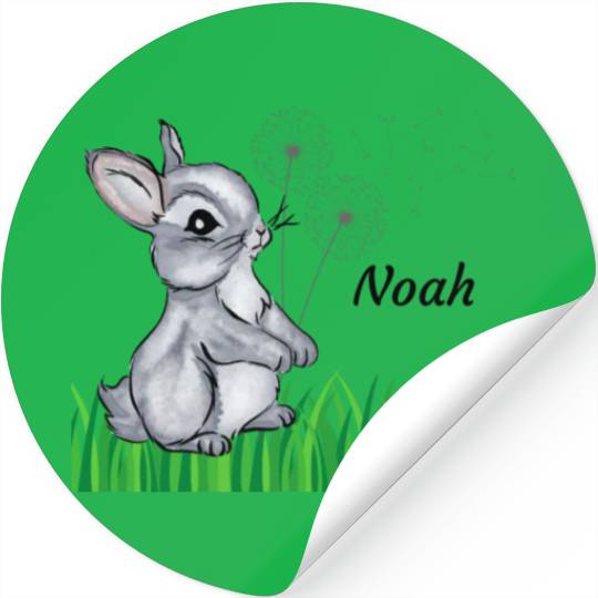 Hase Name Gift Noah Stickers