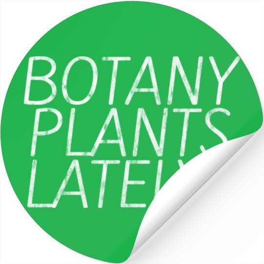 Botany Plants Lately 20 Stickers