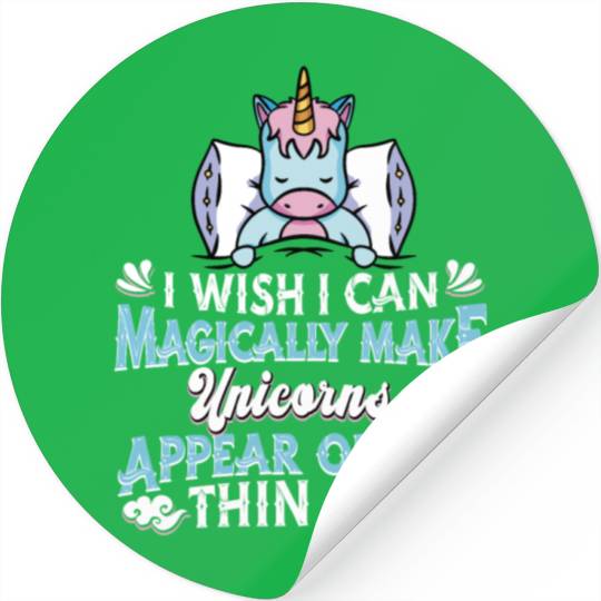 Unicorn Rainbow Stickers