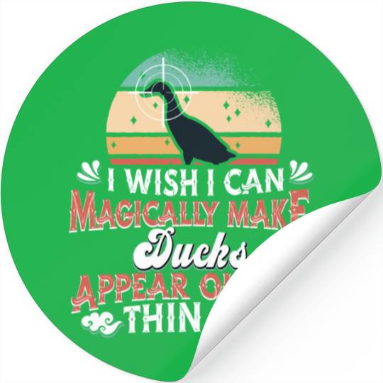 Duck Hunting Stickers