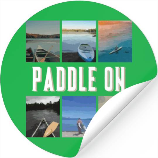 Paddle On Stickers