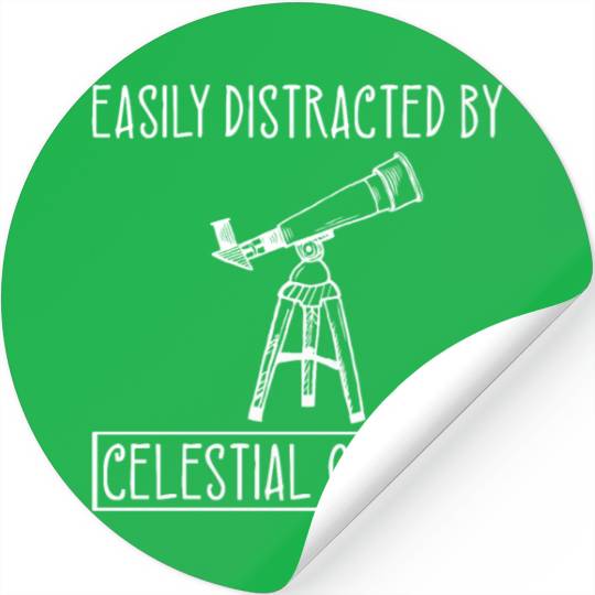 Telescope Lover Celestial Objects Space Astronomer Stickers