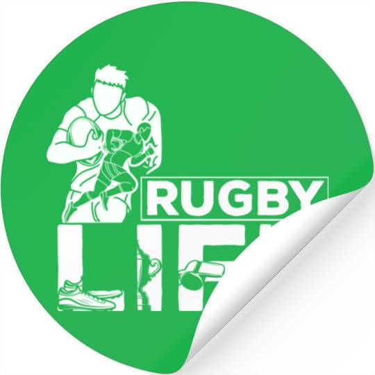 Rugby Lover Player Coach Rugby Fan Stickers