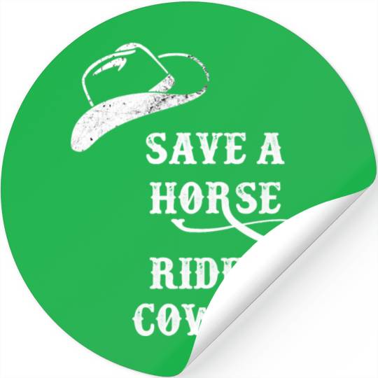 Save a horse Stickers