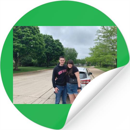 Emily and her boyfriend Stickers