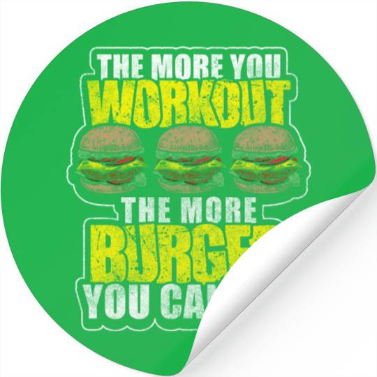 Training Muscles Stickers