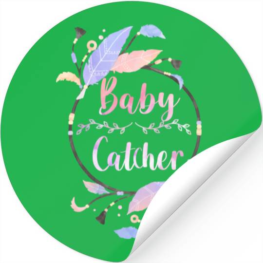 Midwife Dreamcatcher Baby Catcher Doula Stickers