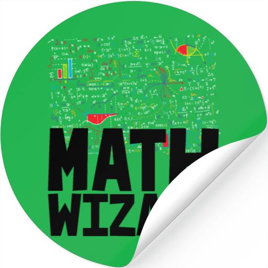 Math Wizard Stickers
