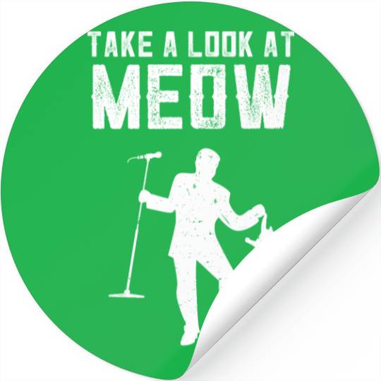 Funny Music Song Kitties Tomcat Cats Stickers