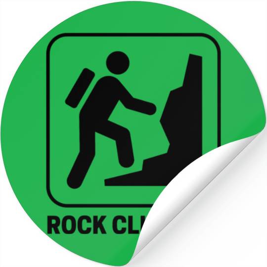 Rock Climbing Stickers