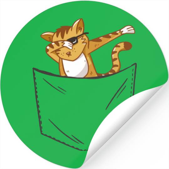 Pocket Cat Stickers