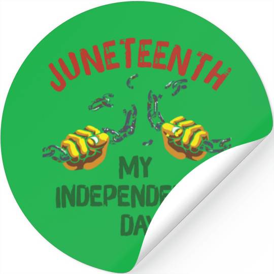 Juneteenth Black History Day Pride Gift Stickers