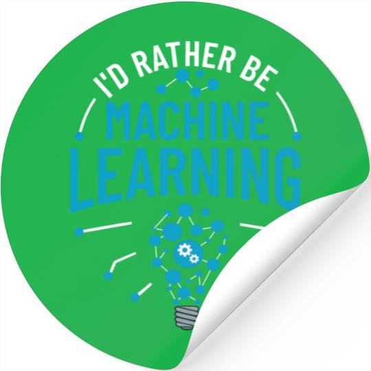 Machine Learning Engineering Algorithm AI Beginner Stickers