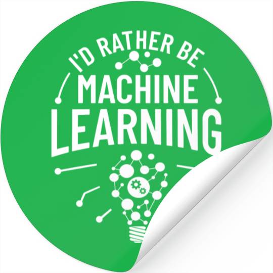 Machine Learning Engineering Algorithm AI Beginner Stickers