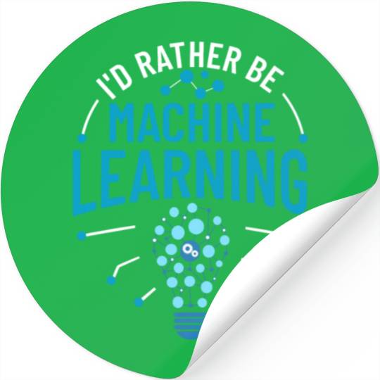 Machine Learning Engineering Algorithm AI Beginner Stickers