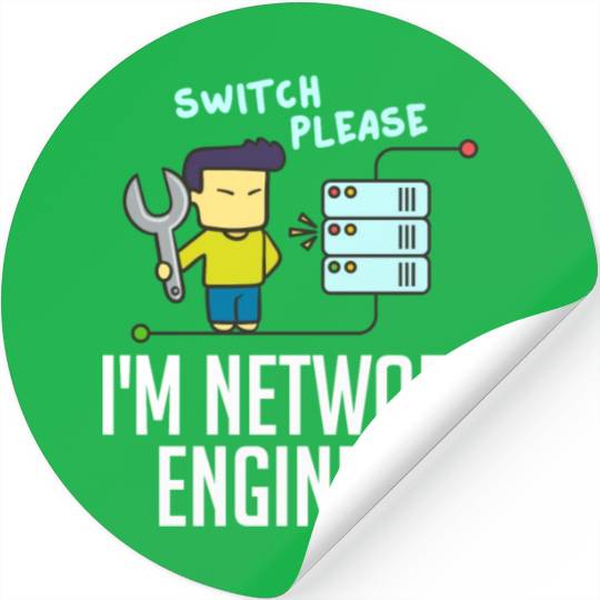 Network Engineer Director Computer Engineering Stickers