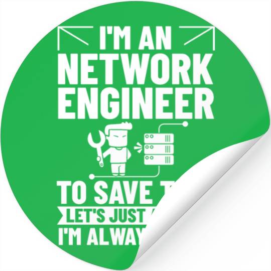 Network Engineer Director Computer Engineering Stickers