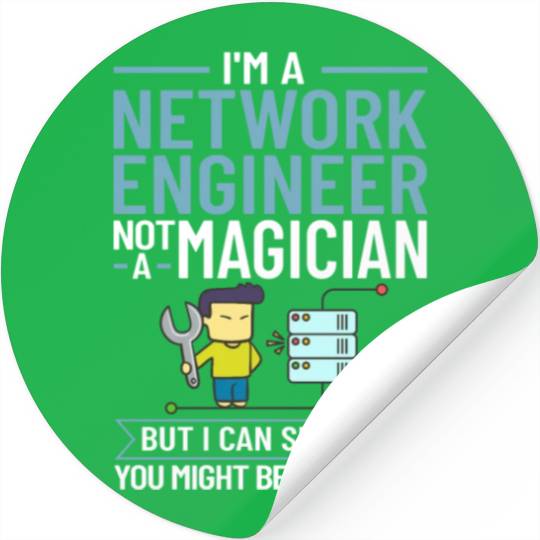 Network Engineer Director Computer Engineering Stickers