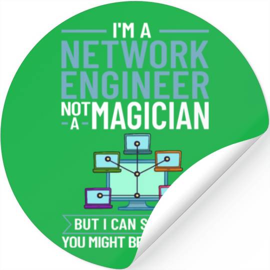 Network Engineer Director Computer Engineering Stickers