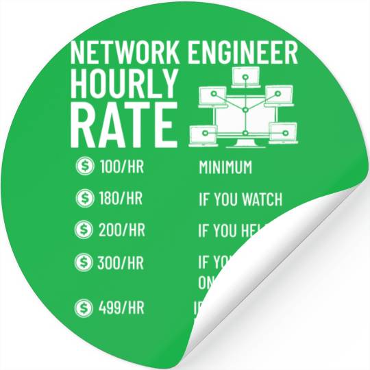 Network Engineer Director Computer Engineering Stickers