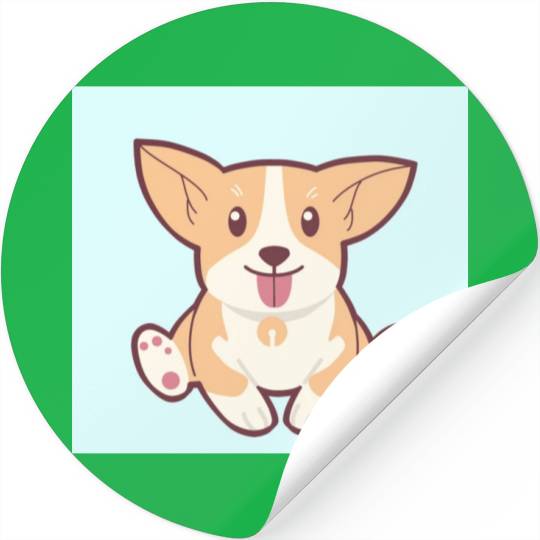 Corgi 1 Stickers