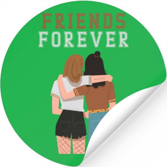 Cool Friends forever Stickers for friendship day to you