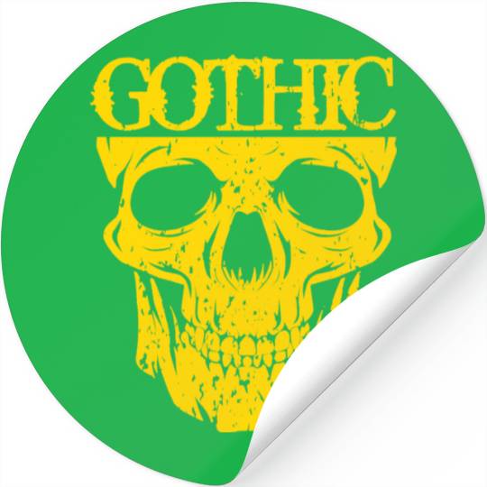 Gothic Skull Stickers