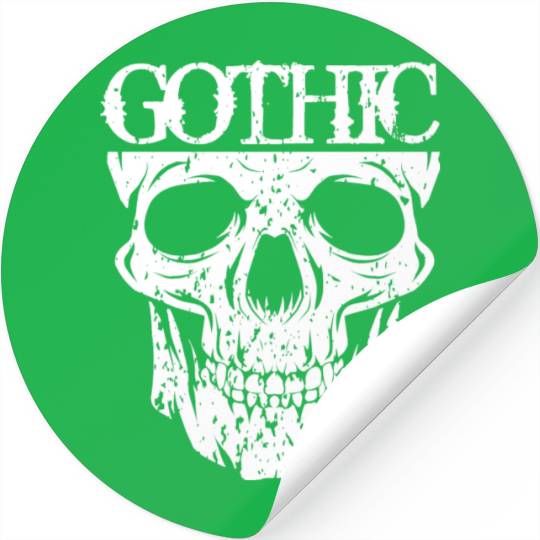 Gothic Skull Stickers