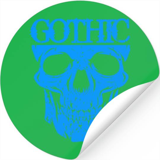 Gothic Skull Stickers