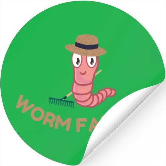 worm farmer essential Stickers