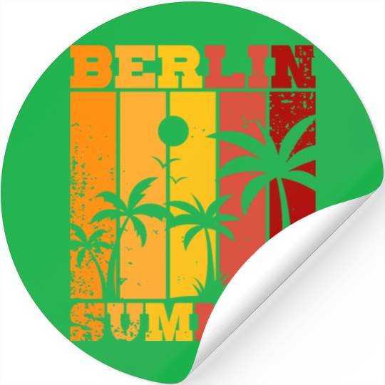 Berlin summer Stickers