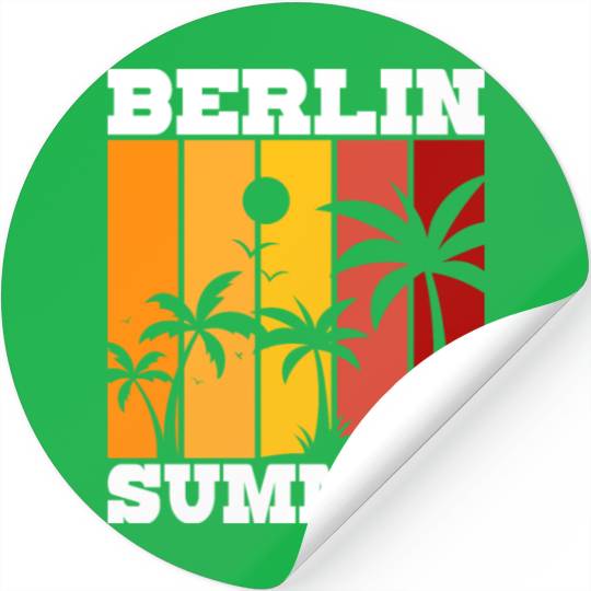 Berlin summer Stickers