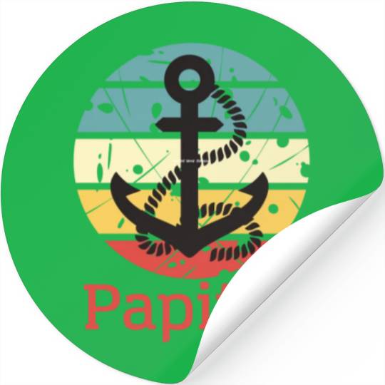 Papitan - Father's Day For Papa's World's Best Stickers