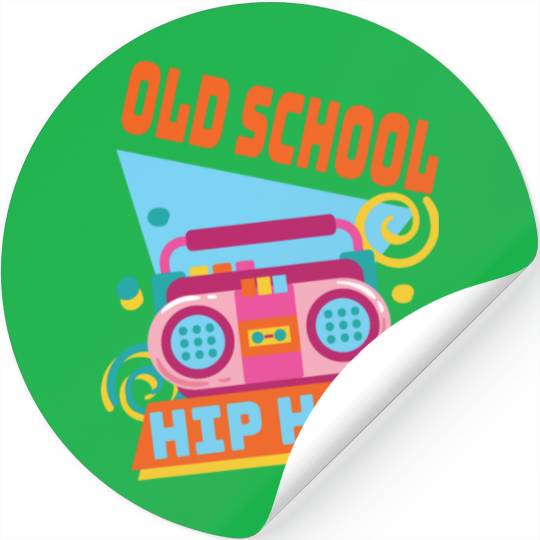 Retro Old School Hip Hop 80s 90s Graffiti Cassette Stickers