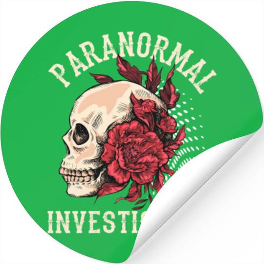 Ghost Hunting Paranormal Investigator Stickers