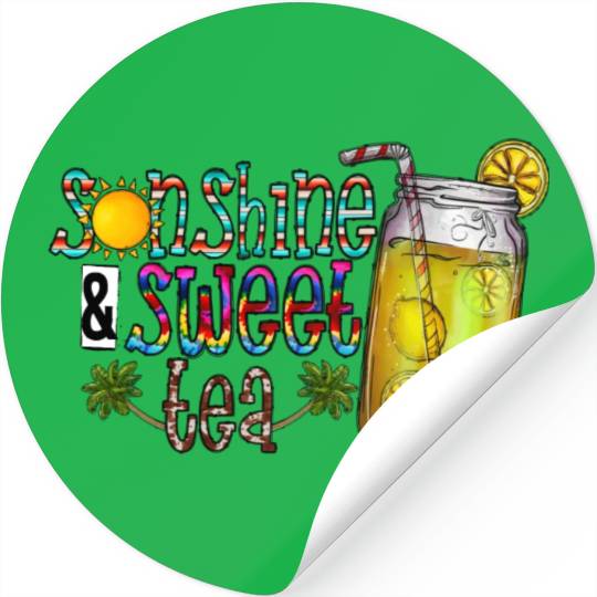 Sunshine Sweet Tea Stickers