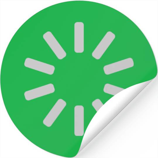 circle buffer no connection Stickers
