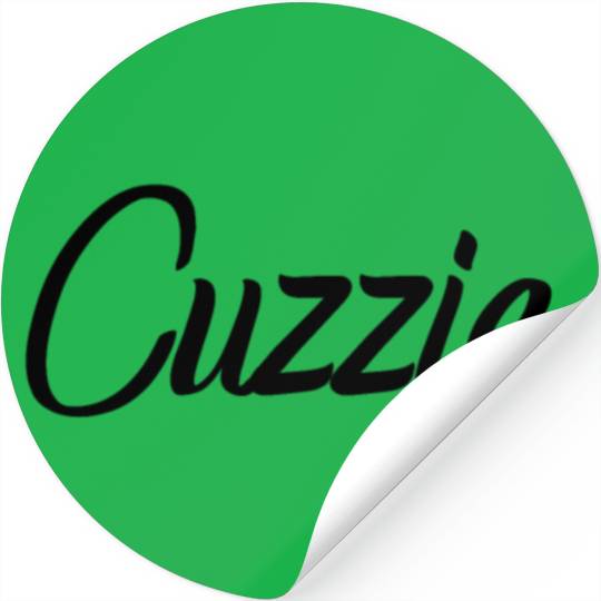 Cousin Gift Cuzzie Friends Fun Stickers