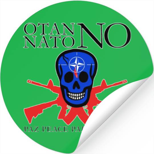 NATO NO Stickers